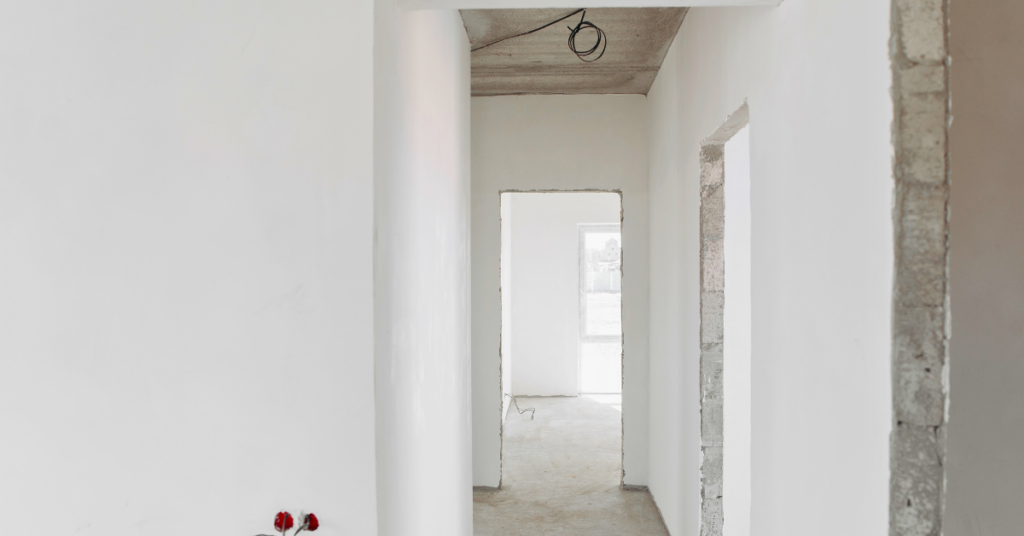 drywall that is being installed and utilizes control joints